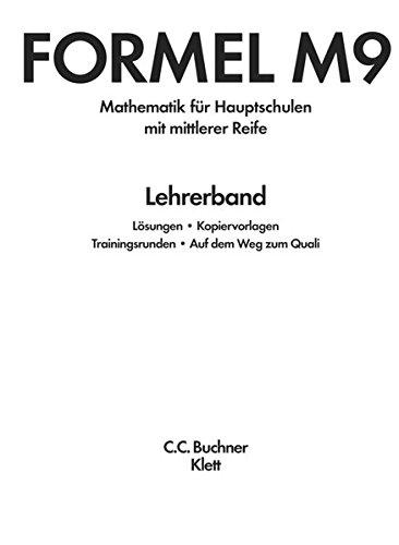 Formel / Formel M LB 9: Mathematik für Hauptschulen / Mathematik für Hauptschulen