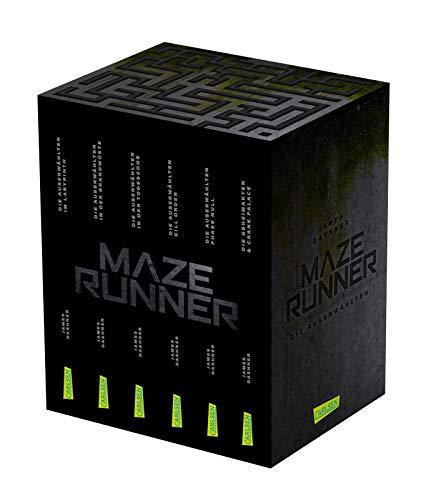 Maze-Runner-Schuber (6 Bände im Taschenbuch-Schuber inklusive Bonusband mit »Crank Palace« und »Die Geheimakten«) (Die Auserwählten – Maze Runner)