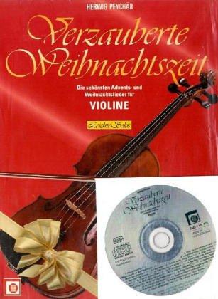 Verzauberte Weihnachtszeit, Violine, m. Audio-CD