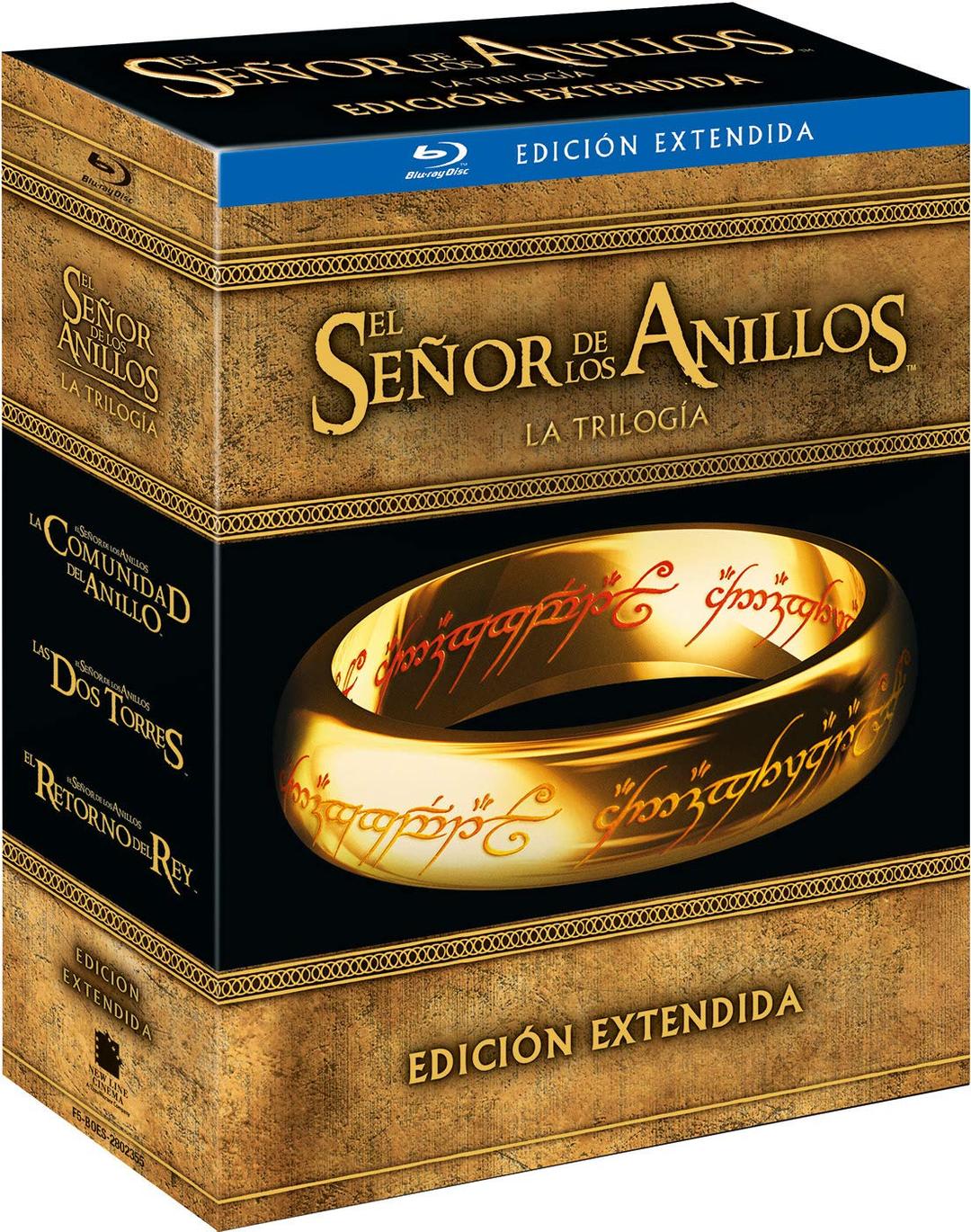 Trilogía El Señor de los Anillos Extendi [Blu-ray]