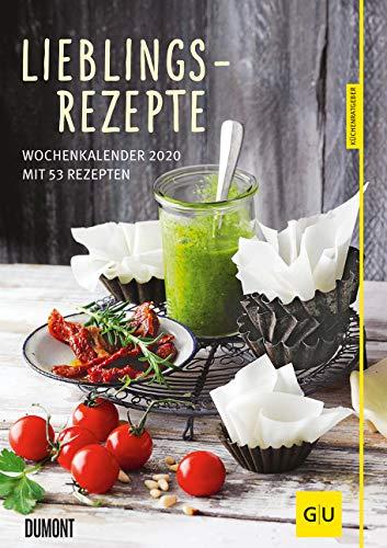 Lieblingsrezepte – Wochenkalender 2020 – Küchen-Kalender mit 53 Blatt – Format 21,0 x 29,7 cm – Spiralbindung: Basierend auf den Küchenratgebern von GU