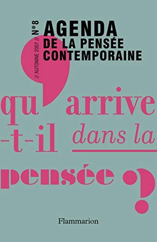 Agenda de la pensée contemporaine, n° 8