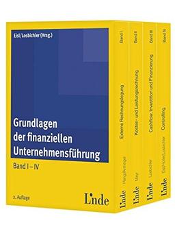 Grundlagen der finanziellen Unternehmensführung, Band I-IV: Band I-IV im Schuber (Linde Lehrbuch)