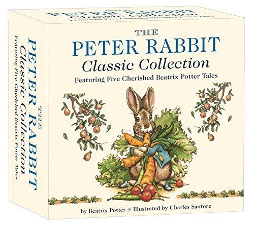 The Peter Rabbit Classic Collection: A Board Book Box Set Including Peter Rabbit, Jeremy Fisher, Benjamin Bunny, Two Bad Mice, and Flopsy Bunnies (Beatrix Potter Collection) (The Classic Edition)