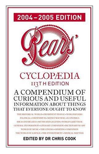 Pears Cyclopaedia 2005-2006