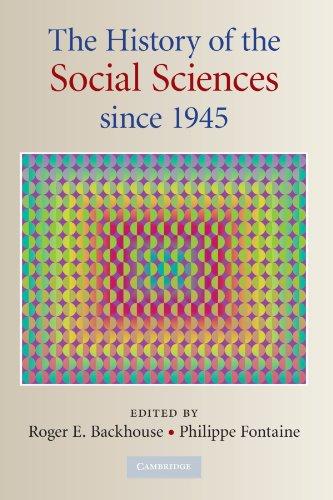 The History of the Social Sciences since 1945