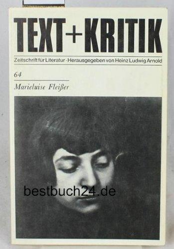 Marieluise Fleißer (TEXT+KRITIK 64)