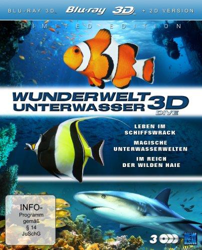 Dive 3D - Wunderwelt Unterwasser [Limited Edition] [Collector's Edition] [Blu-ray 3D]