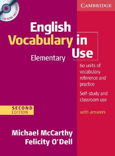 English Vocabulary in Use - Elementary. Edition with answers and CD-ROM: Second Edition