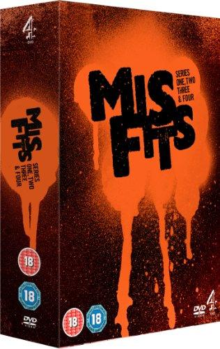 "Misfits - Season 1 - 4" - UK-Import