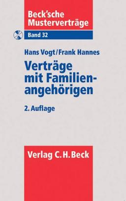 Verträge mit Familienangehörigen