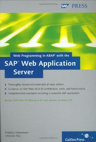 Web Programming in ABAP with the SAP Web Application Server (SAP PRESS: englisch)