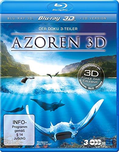 Azoren 3D - Auf den Spuren von Entdeckern, Walen und Vulkanen (Gesamtbox im 3 Disc Set) [3D Blu-ray]