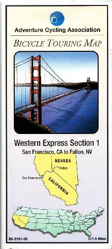 Western Express Bicycle Route #1: San Francisco, CA - Fallon, NV (312 Miles)