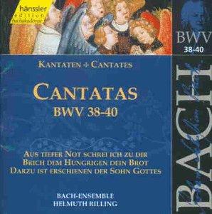 Edition Bachakademie Vol. 13 (Geistliche Kantaten BWV 38-40)