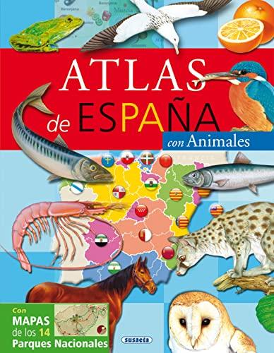 Atlas de España con animales (Atlas Infantiles)