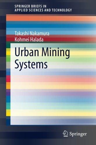 Urban Mining Systems (SpringerBriefs in Applied Sciences and Technology)