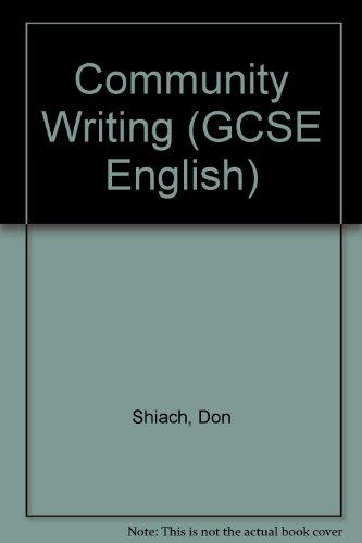 Community Writing (GCSE English S.)