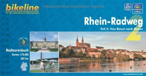 bikeline Radtourenbuch, Rhein-Radweg Teil 2: Von Basel nach Mainz, wetterfest/reißfest