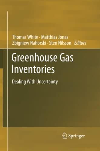 Greenhouse Gas Inventories: Dealing With Uncertainty