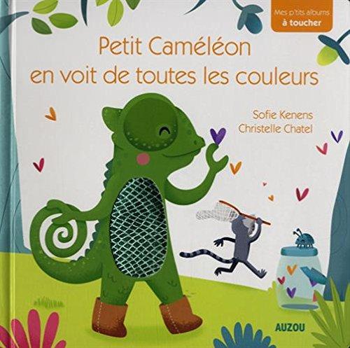 Petit caméléon en voit de toutes les couleurs