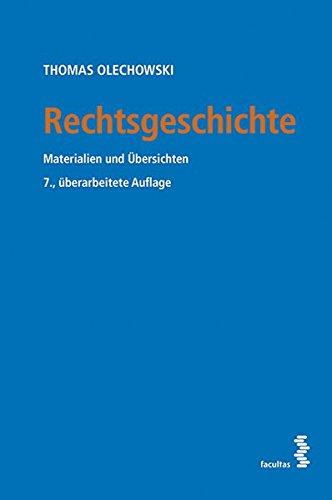 Rechtsgeschichte