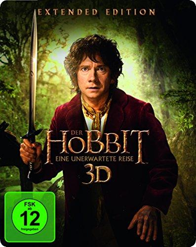 Der Hobbit: Eine unerwartete Reise Extended Edition 2D/3D BD Steelbook (exklusiv bei Amazon.de) [3D Blu-ray]