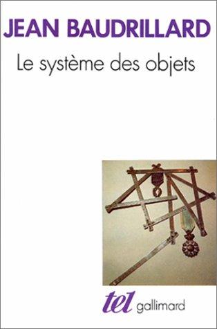 Le Système des objets : essai