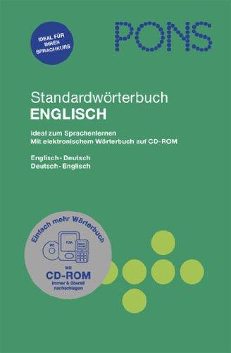 PONS Standardwörterbuch Französisch mit CD-ROM: Französisch - Deutsch / Deutsch - Französisch. 75.000 Stichwörter und Wendungen. Das umfassende Wörterbuch für Sprachenlerner