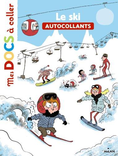 Le ski : autocollants