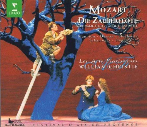 Mozart - Die Zauberflöte / Mannion, Dessay, Blochwitz, Scharinger, Hagen, Les Arts Florissants, Christie