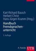 Handbuch Fremdsprachenunterricht (Uni-Taschenbücher L)