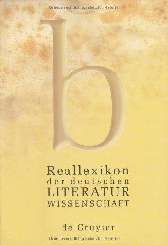 Reallexikon der deutschen Literaturwissenschaft: Reallexikon der deutschen Literaturwissenschaft: Reallexikon der deutschen Literaturwissenschaft: ... Der Deutschen Literaturgeschichte Band 2 H-O