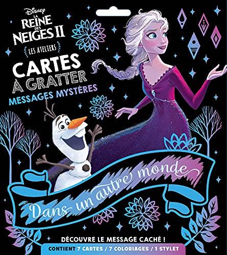 La reine des neiges II : cartes à gratter : messages mystères