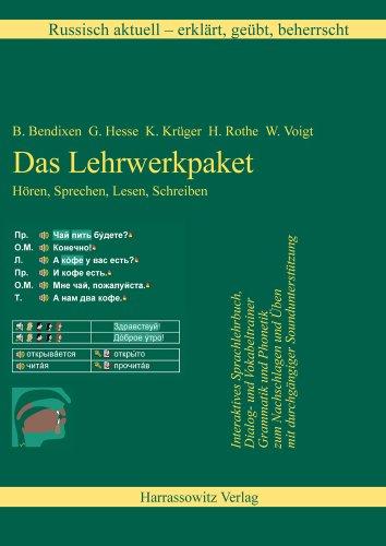 Russisch aktuell: erklärt - geübt - beherrscht. Das Lehrwerkpaket (Version 9.0). Inhalt: Leitfaden, Sprachkurs, Sprechtrainer, Phonetik: Hören - ... Paradigmenabruf. Für Windows 95/98/NT/2000/XP