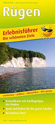 Rügen: Erlebnisführer mit Informationen zu Freizeiteinrichtungen auf der Kartenrückseite, wetterfest, reißfest, abwischbar, GPS-genau. 1:85000 (Erlebnisführer / EF)