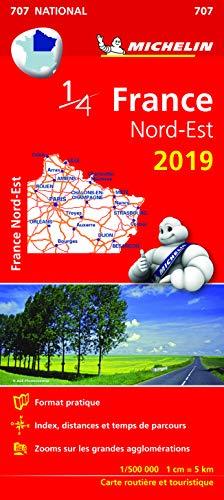 Carte France Nord-Est Michelin 2019