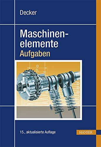 Decker Maschinenelemente - Aufgaben