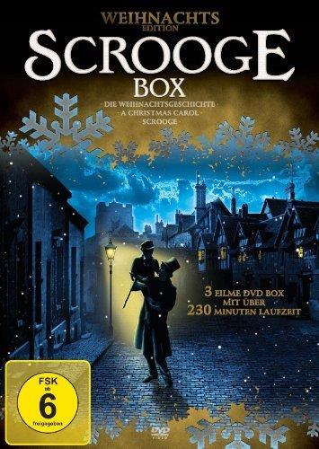 Scrooge Box mit 3 Klassiker zu Weihnachten (A Christmas Carol - Die Weihnachtsgeschichte - Scrooge)