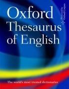 The Oxford Thesaurus of English (Diccionarios)