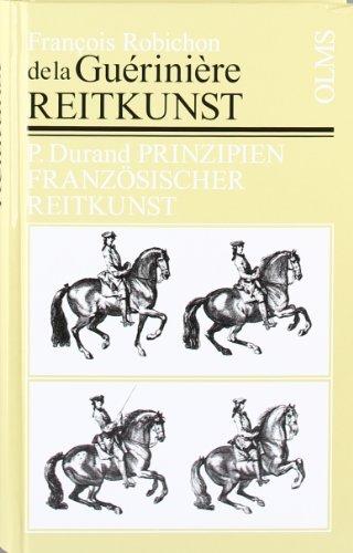 Reitkunst oder gründliche Anweisung