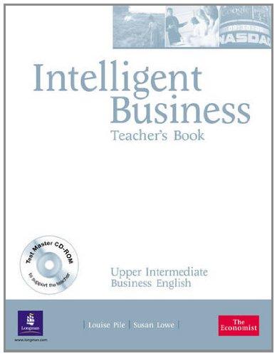 Intelligent Business: Upper Intermediate Busness English (Teacher's Book)