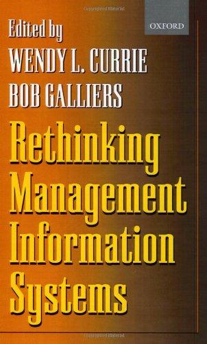 Rethinking Management Information Systems: An Interdisciplinary Perspective