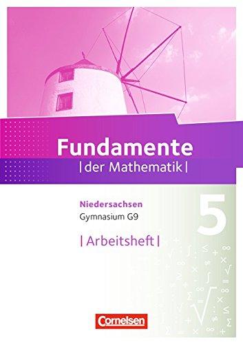 Fundamente der Mathematik - Gymnasium Niedersachsen: 5. Schuljahr - Arbeitsheft mit eingelegten Lösungen