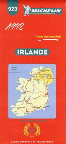 Michelin Irland 1 : 400 000. Strassenkarte mit touristischen Hinweisen. Ortsverzeichnis (Michelin Maps)