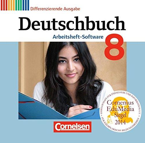 Deutschbuch 8. Schuljahr. Übungs-CD-ROM zum Arbeitsheft. Zu allen differenzierenden Ausgaben