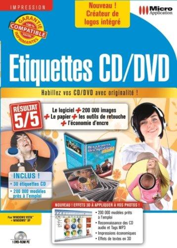 Etiquettes CD/DVD