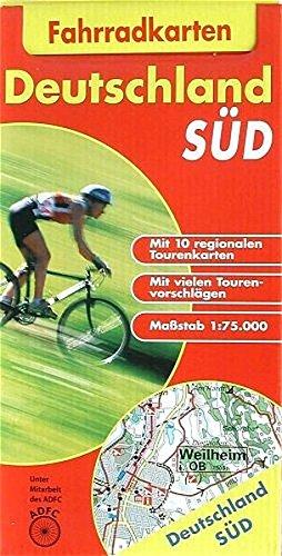 Fahrradkarten Deutschland Süd: 1:75.000