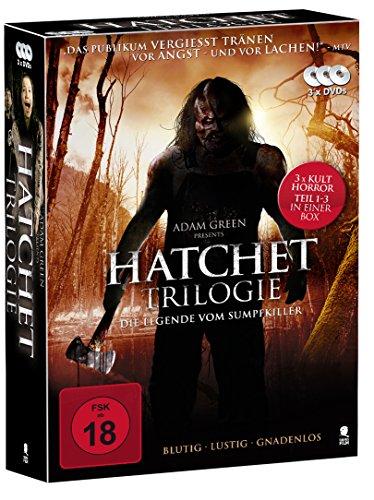 Hatchet 1-3 - Komplettbox mit allen 3 Teilen (3 DVDs)