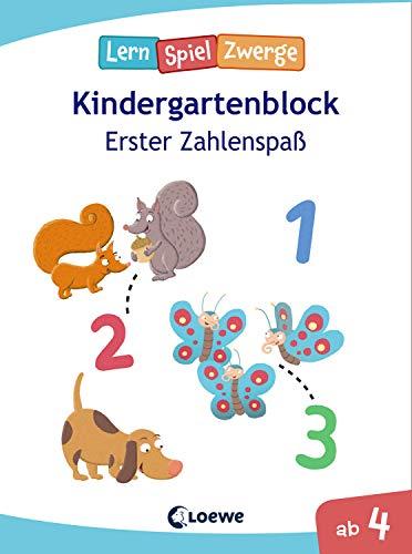 Die neuen LernSpielZwerge - Erster Zahlenspaß: Kindergartenblock ab 4 Jahre